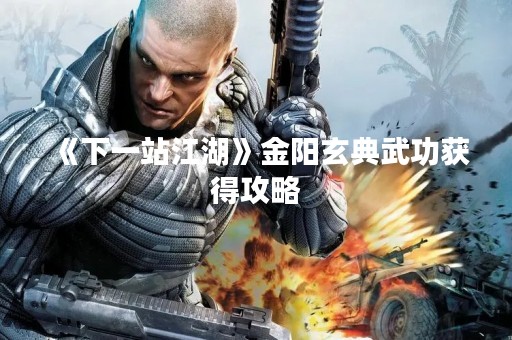 《下一站江湖》金阳玄典武功获得攻略