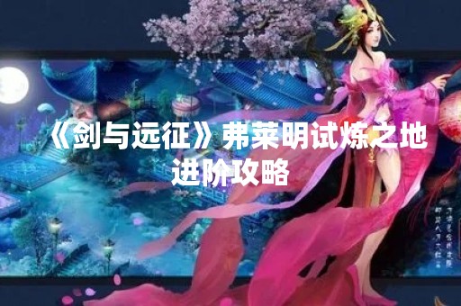 《剑与远征》弗莱明试炼之地进阶攻略