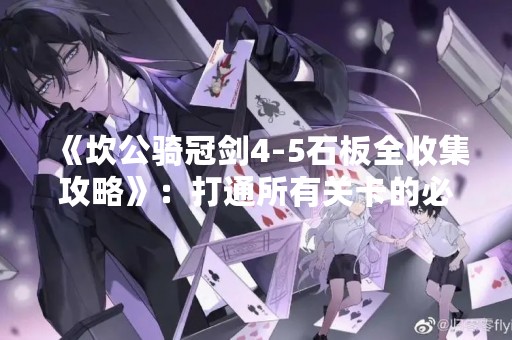 《坎公骑冠剑4-5石板全收集攻略》：打通所有关卡的必备指南