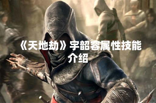 《天地劫》宇韶容属性技能介绍