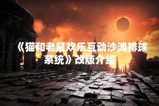 《猫和老鼠欢乐互动沙滩排球系统》改版介绍