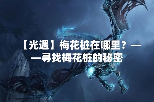 【光遇】梅花桩在哪里？——寻找梅花桩的秘密