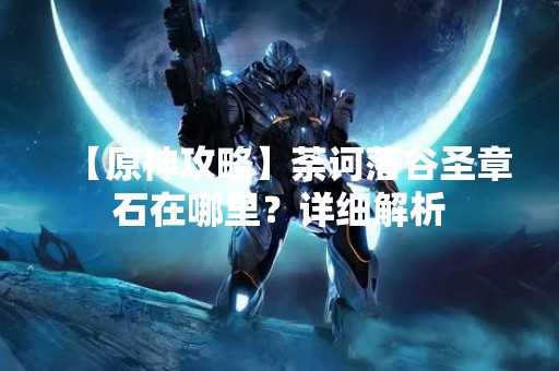 【原神攻略】荼诃落谷圣章石在哪里？详细解析