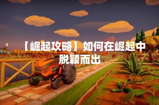 【崛起攻略】如何在崛起中脱颖而出