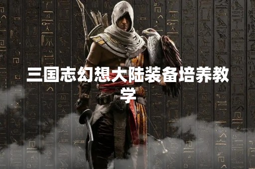 三国志幻想大陆装备培养教学