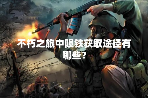 不朽之旅中陨铁获取途径有哪些？
