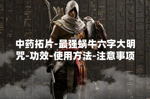 中药拓片-最强蜗牛六字大明咒-功效-使用方法-注意事项
