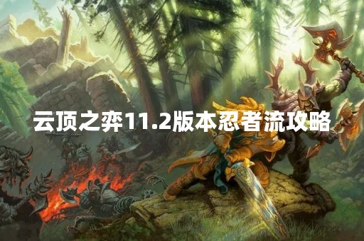 云顶之弈11.2版本忍者流攻略