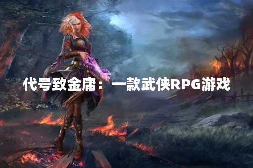 代号致金庸：一款武侠RPG游戏