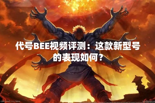 代号BEE视频评测：这款新型号的表现如何？