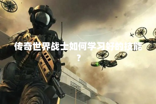 传奇世界战士如何学习好的技能？