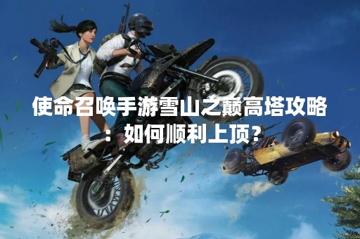 使命召唤手游雪山之巅高塔攻略：如何顺利上顶？