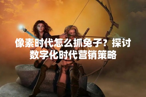 像素时代怎么抓兔子？探讨数字化时代营销策略