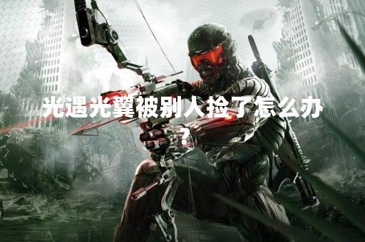 光遇光翼被别人捡了怎么办？
