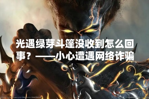 光遇绿芽斗篷没收到怎么回事？——小心遭遇网络诈骗