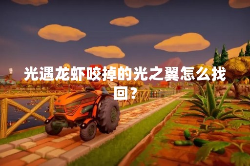 光遇龙虾咬掉的光之翼怎么找回？