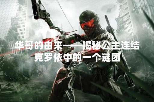 华哥的由来——揭秘公主连结克罗依中的一个谜团