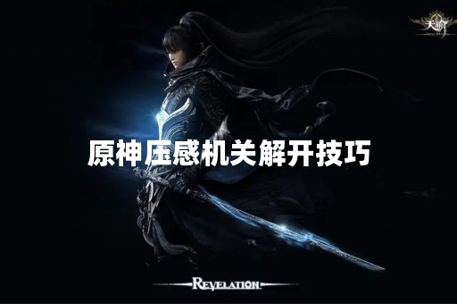 原神压感机关解开技巧