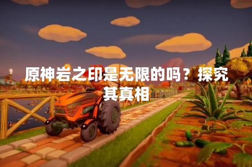 原神岩之印是无限的吗？探究其真相