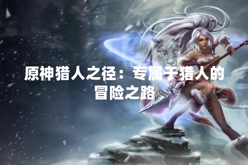 原神猎人之径：专属于猎人的冒险之路