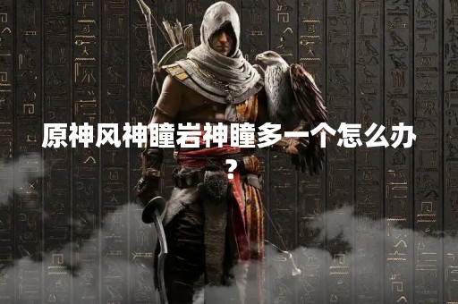 原神风神瞳岩神瞳多一个怎么办？