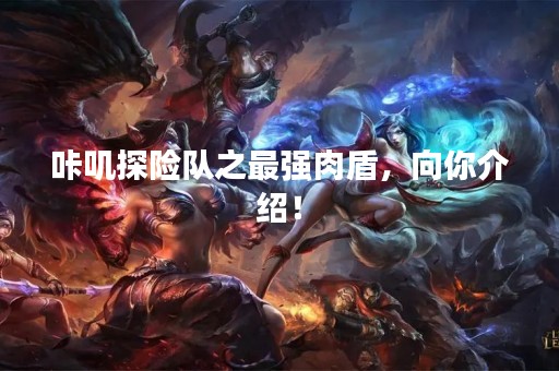 咔叽探险队之最强肉盾，向你介绍！