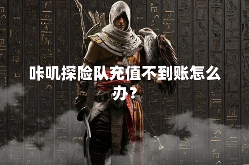 咔叽探险队充值不到账怎么办？