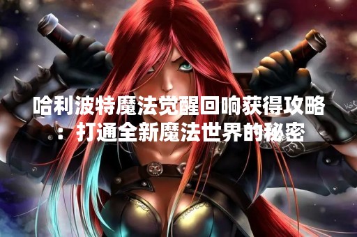 哈利波特魔法觉醒回响获得攻略：打通全新魔法世界的秘密