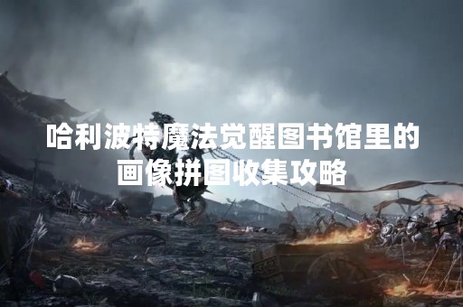 哈利波特魔法觉醒图书馆里的画像拼图收集攻略