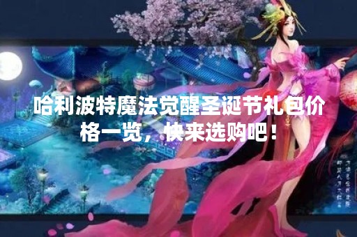 哈利波特魔法觉醒圣诞节礼包价格一览，快来选购吧！