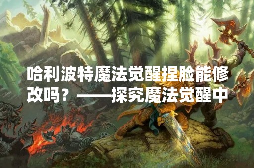 哈利波特魔法觉醒捏脸能修改吗？——探究魔法觉醒中的捏脸系统