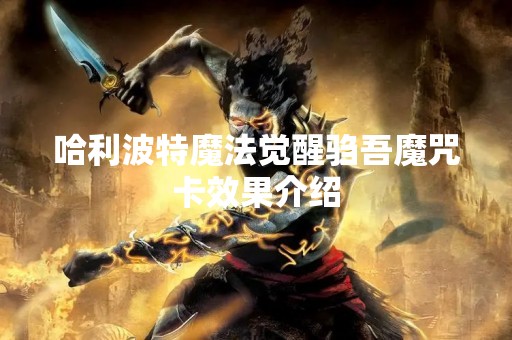 哈利波特魔法觉醒驺吾魔咒卡效果介绍