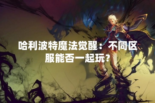 哈利波特魔法觉醒：不同区服能否一起玩？