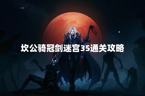 坎公骑冠剑迷宫35通关攻略
