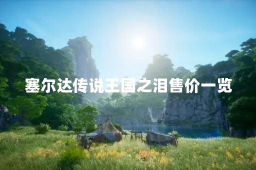 塞尔达传说王国之泪售价一览