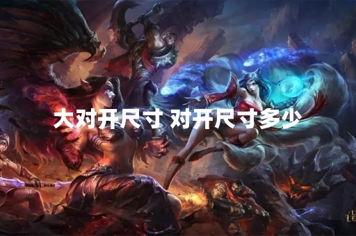 大对开尺寸 对开尺寸多少