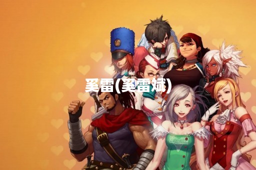 奚雷(奚雷斌) 奚雷(奚雷斌)