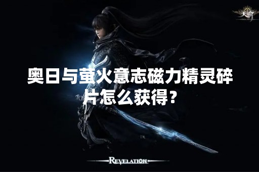 奥日与萤火意志磁力精灵碎片怎么获得？