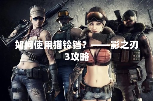 如何使用猫铃铛？——影之刃3攻略