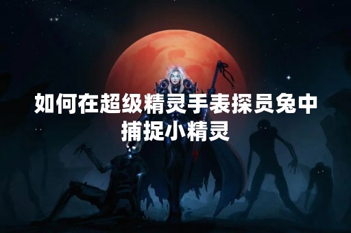 如何在超级精灵手表探员兔中捕捉小精灵