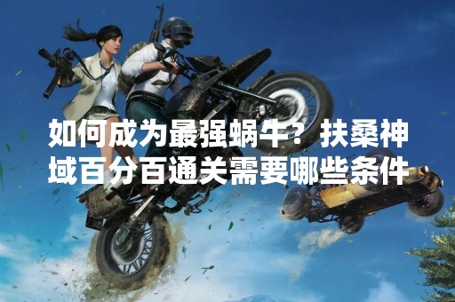 如何成为最强蜗牛？扶桑神域百分百通关需要哪些条件？