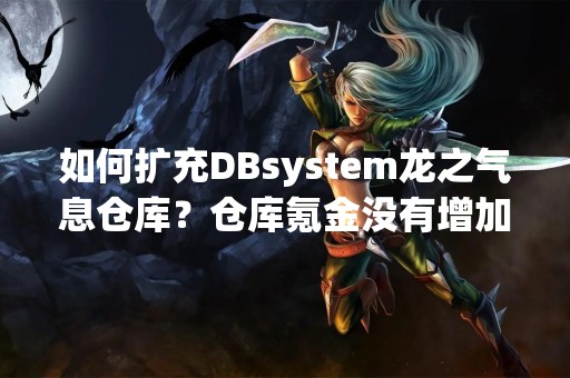 如何扩充DBsystem龙之气息仓库？仓库氪金没有增加怎么办？