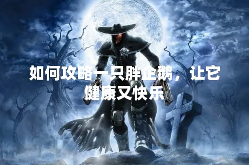 如何攻略一只胖企鹅，让它健康又快乐
