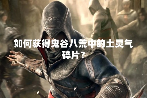 如何获得鬼谷八荒中的土灵气碎片？