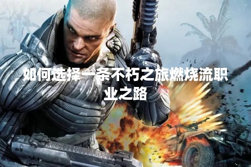如何选择一条不朽之旅燃烧流职业之路