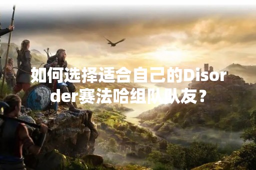 如何选择适合自己的Disorder赛法哈组队队友？
