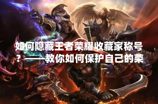 如何隐藏王者荣耀收藏家称号？——教你如何保护自己的荣誉