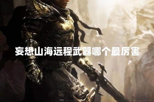 妄想山海远程武器哪个最厉害