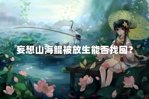 妄想山海鲲被放生能否找回？