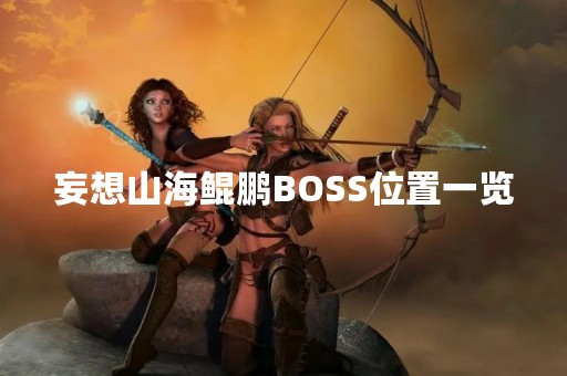妄想山海鲲鹏BOSS位置一览